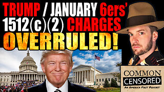 Trump / J6ers' 1512(c)(2) Charges OVERRULED By SCOTUS!!!