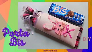 LEMBRANCINHA DE PÁSCOA!🐇🐇🐰🐰🐰 PORTA BIS DE EVA!!