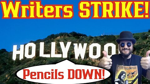 Woke Hollywood Goes On STRIKE! Writes Guild Of America Starts Picket Lines | WGA