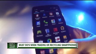 Must do's when trading or recycling smartphones