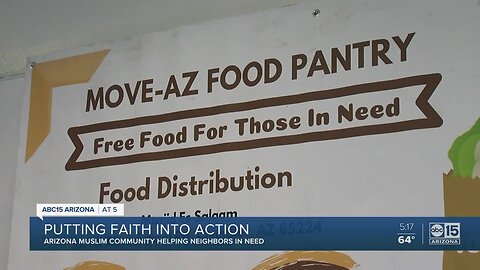 Arizona Muslim community helping neighbors in need