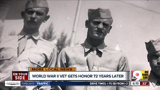 World War II veteran Earl Bailey finally gets his medals after 73 years