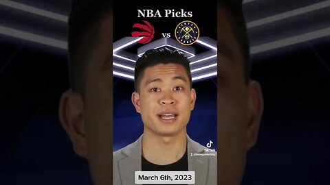 #Raptors vs #Nuggets #NBA #Picks of the Day by Andy #Ai - #bettingstrategy #sportsbetting #shorts