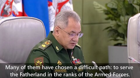 Statements by Sergei Shoigu, Secretary of the Minister of Defense of the Russian Federation!