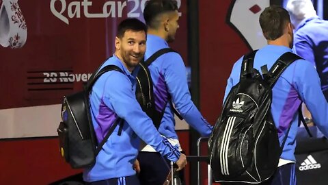 Messi arrives with Argentina squad for start of Qatar 2022 World Cup