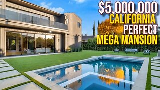 Touring $5,000,000 California Perfect Mega Mansion