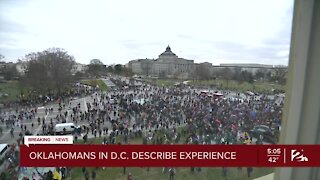 Oklahomans in D.C. describe experience