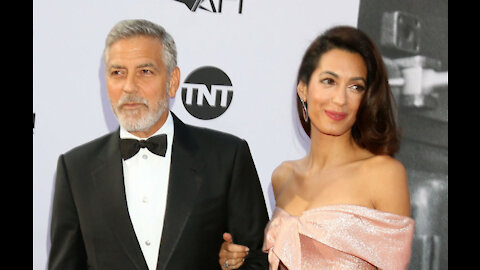 George Clooney has been sewing in lockdown