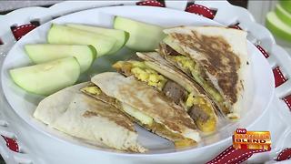Breakfast Quesadillas with Bold Fall Flavors