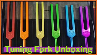 Unboxing my Tuning Forks from Soma Energetics