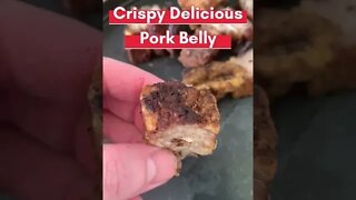 A DELICIOUS Air Fryer Crispy Pork Belly Recipe!