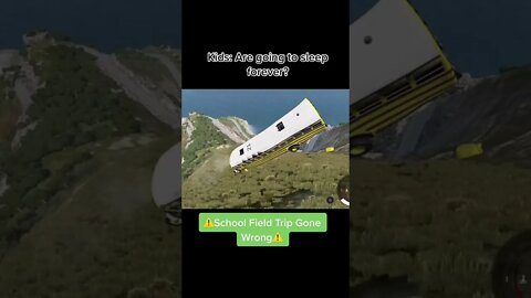 Never speed on a cliff