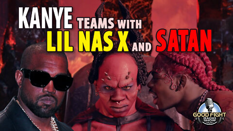 Kanye Teams With Lil Nas X and Satan