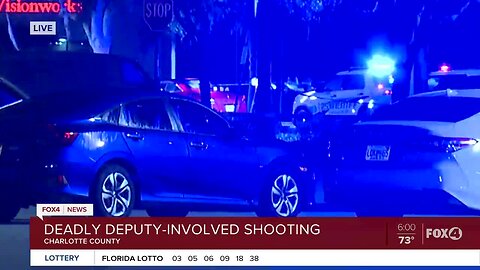 Charlotte County Sheriff's Office on scene of deputy-involved shooting