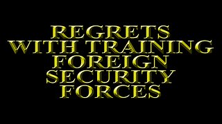 Josh Paul - US regrets in training foreign armed forces