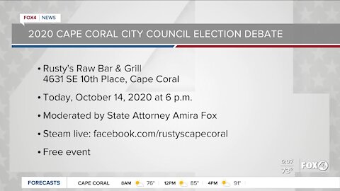 2020 Cape Coral City Council election debate