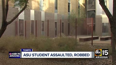 ASU student beaten and robbed in his dorm room