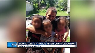 Man killed by police after confrontation