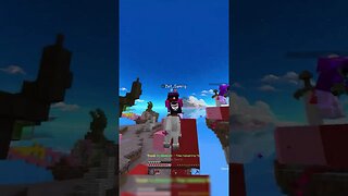 FLYING IN BEDWARS #shorts