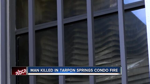 Body found in condo fire in Tarpon Springs, no information released on cause of fire or the death