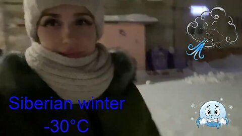Cold Stories | Norilsk | Siberian winter | -30°C | Young woman | Penetrating frosty wind | Freezing