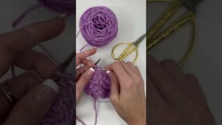 Feather and Fan Knit Stitch Tutorial available now on my channel.