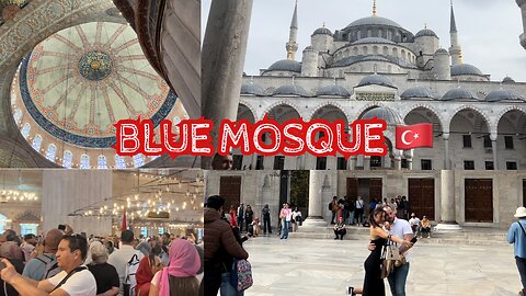 🤩 Quick Tour of the BLUE MOSQUE, Istanbul 🇹🇷