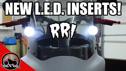Rogue Rider Industries L.E.D. Inserts & Spoke Skins - Harley Dyna Build Series Ep.16