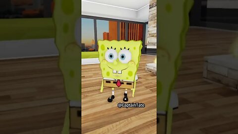 Spongebob and the Scary Door #shorts