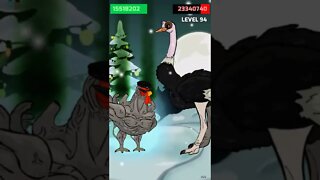 taguro vs ostrich level 94 , how many punches taguro need ? || full videos on the channel