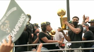 Milwaukee celebrates the Bucks with parade, party decades in the making