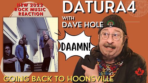 🎵 NEW! Kick-Ass Rock! - DATURA4 with Dave Hole - Going Back To Hoonsville - New Music - REACTION