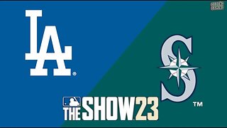 MLB The Show 23 Dodgers vs Mariners Gameplay PS5