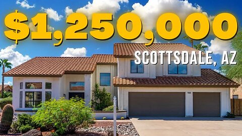 Inside A $1.25 MILLION Scottsdale Arizona Home | Moving to Scottsdale