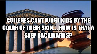 Affirmative Action Ruling is a Step forward NOT backwards! Made with Clipchamp