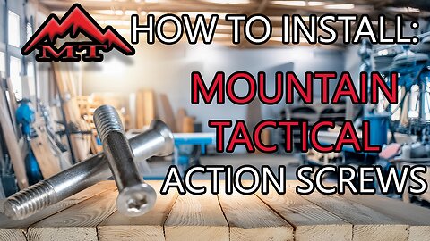 How to Install Mountain Tactical Sako/Tikka Action Screws