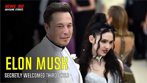 Elon Musk, Grimes secretly welcomed third child named Techno Mechanicus || News 360 ||