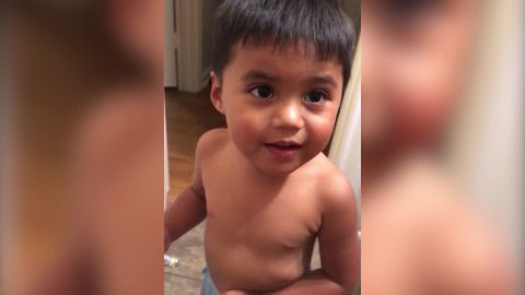 Boy Explains "Candy Is Medicine That Makes You Feel Better"