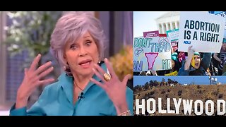 Another Hollywood Celeb Threatens Lives w/ JANE FONDA Endorsing Murder on THE VIEW