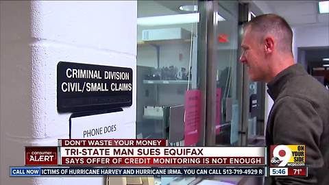 Cincinnati-area man sues Equifax over breach