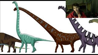 Marching Dinosaurs Animated Size Comparison With Reactions And Live Commentary
