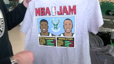 Brand new Bucks Pro Shop items