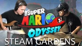 SUPER MARIO ODYSSEY - Steam Gardens | Guitar & Drum Cover