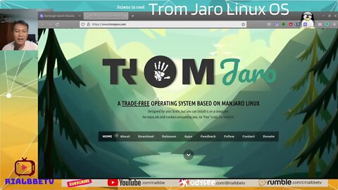 Science is cool - Tromjaro Linux OS