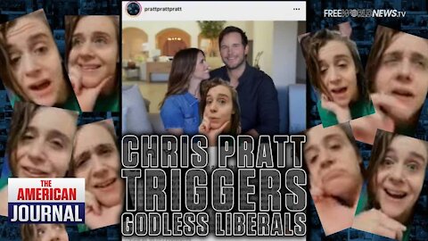 Godless Libs Angry At Chris Pratt For Loving His Wife