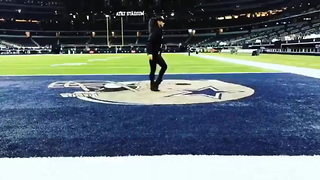 Watch Russell Wilson's Wife Disrespect Cowboys Logo