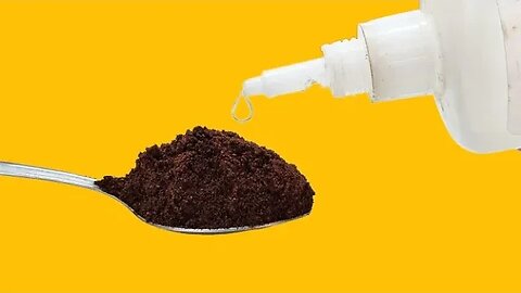 Try mixing coffee with SUPER GLUE and be surprised
