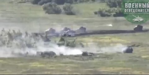 Heroic Standoff! Russian Tank Takes on and Destroys Two Ukrainian Tanks and Five Armoured Vehicles