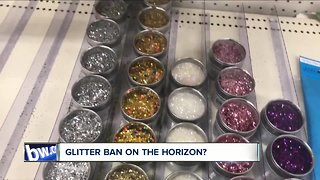 Could there soon be a ban on glitter?