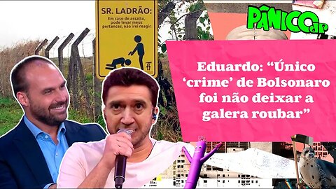 PROFESSOR VILLA PERGUNTA A EDUARDO BOLSONARO: JAIR PODE FICAR INELEGÍVEL?